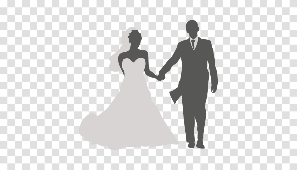 Wedding Couple Romancing With Bicycle, Person, Robe, Fashion Transparent Png