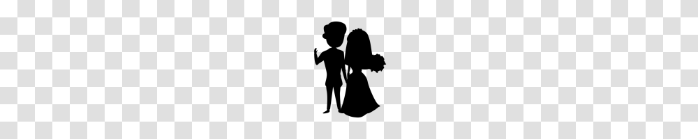 Wedding Couple Silhouette Clip Art, Gray, World Of Warcraft Transparent Png