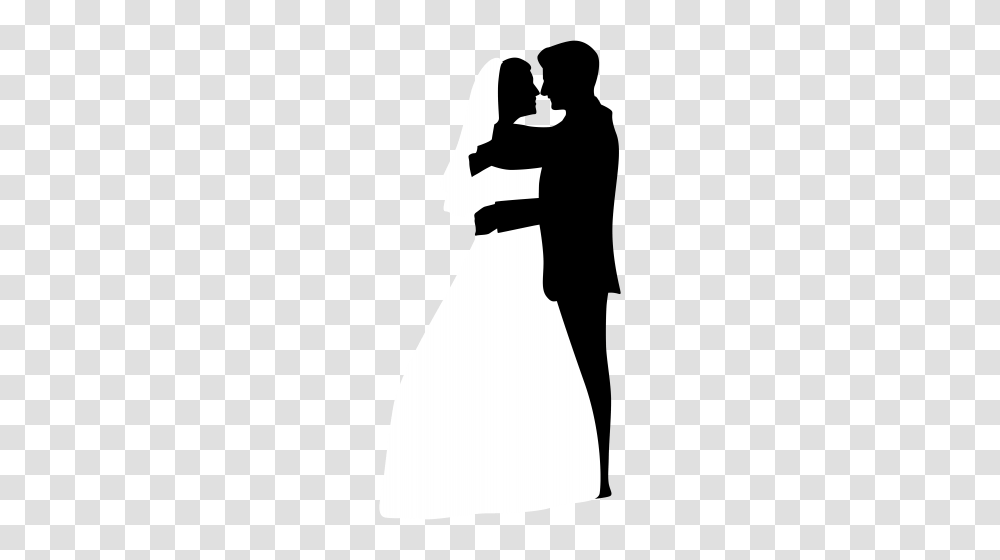 Wedding Couple Silhouettes Clip Art Wedding Photography, Person, Human, Stencil, Kneeling Transparent Png