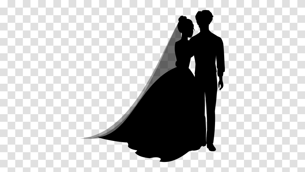 Wedding Couple Silhouettes, Gray, World Of Warcraft Transparent Png