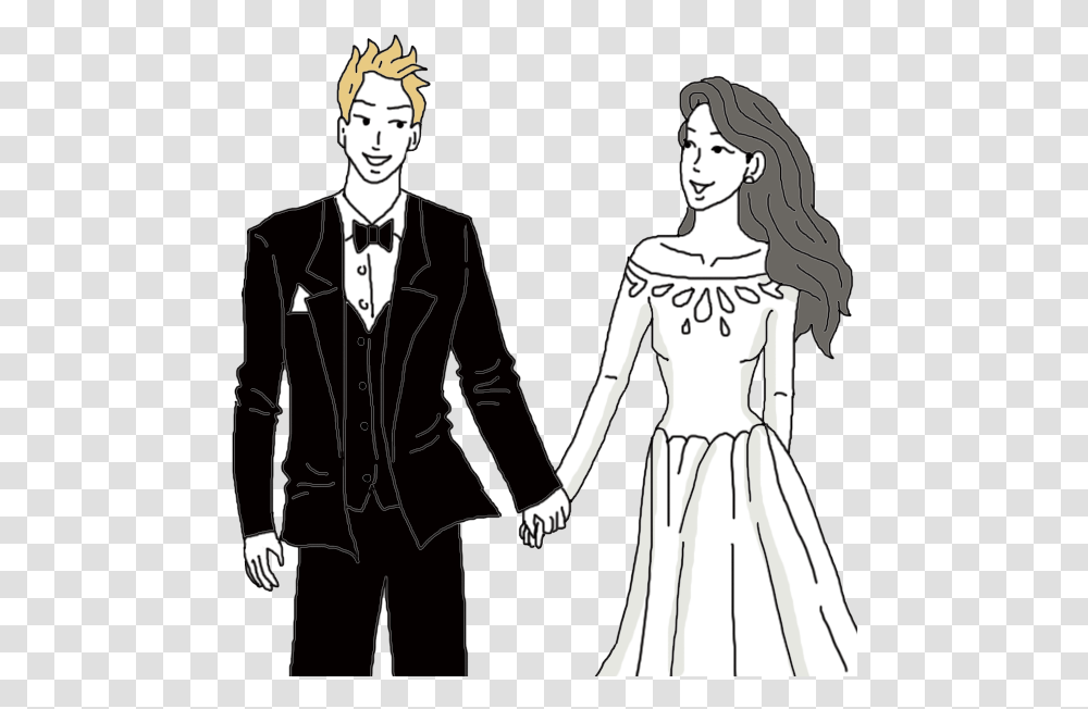 Wedding Dream Wedding Cartoon, Hand, Holding Hands, Person, People Transparent Png