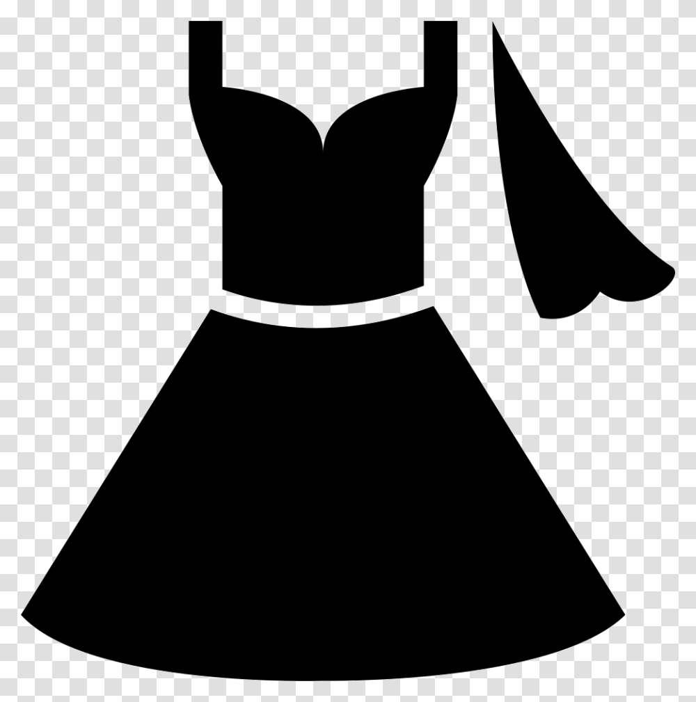 Wedding Dress Icon Free Download, Female, Stencil, Silhouette Transparent Png