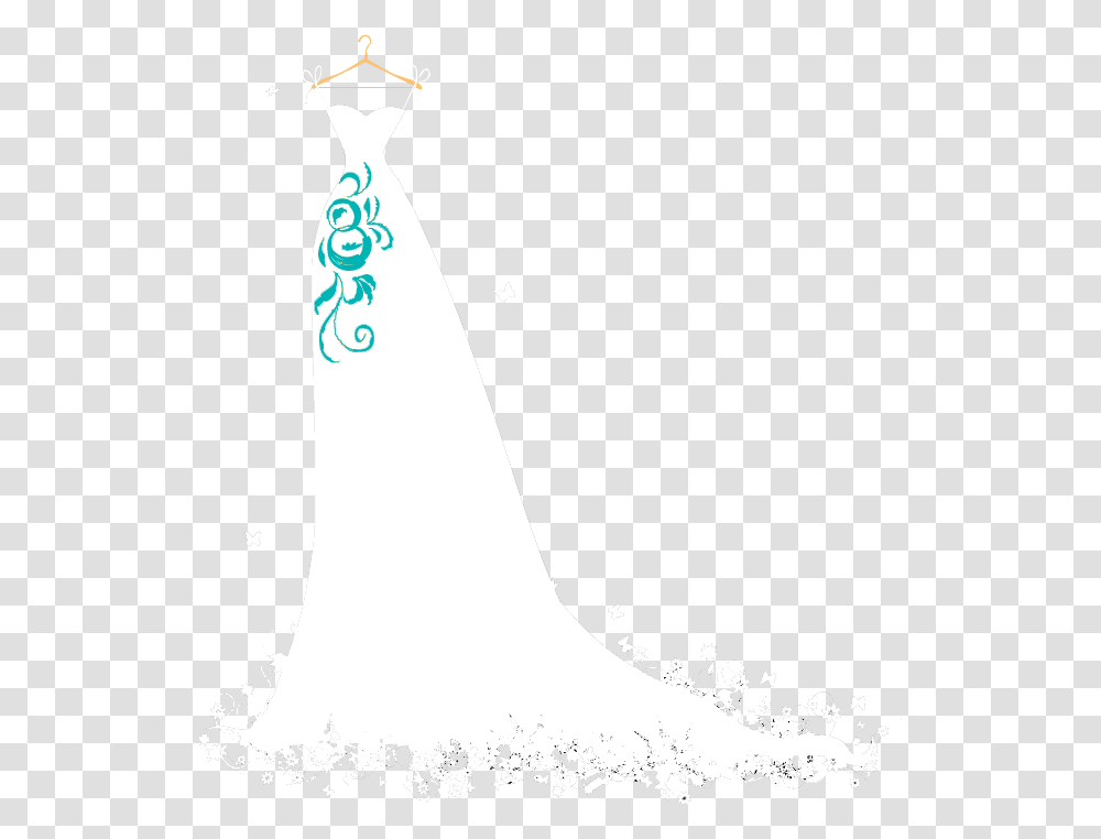Wedding Dress Silhouette, Robe, Fashion, Gown Transparent Png