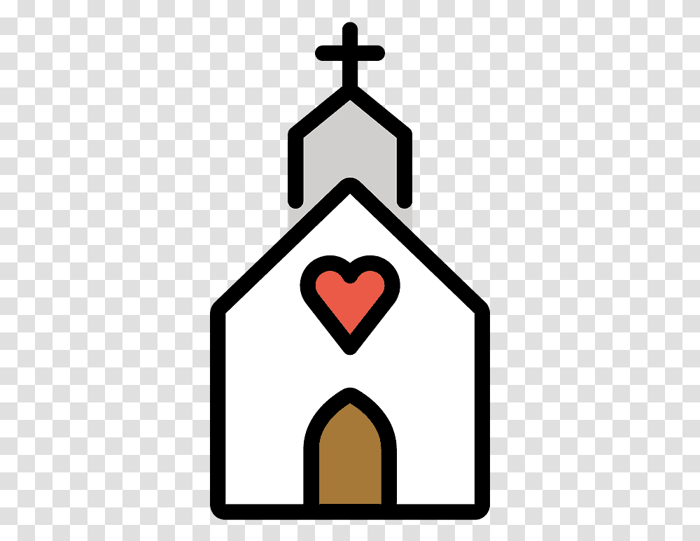 Wedding Emoji Clipart Church Emoji, Heart, Triangle Transparent Png