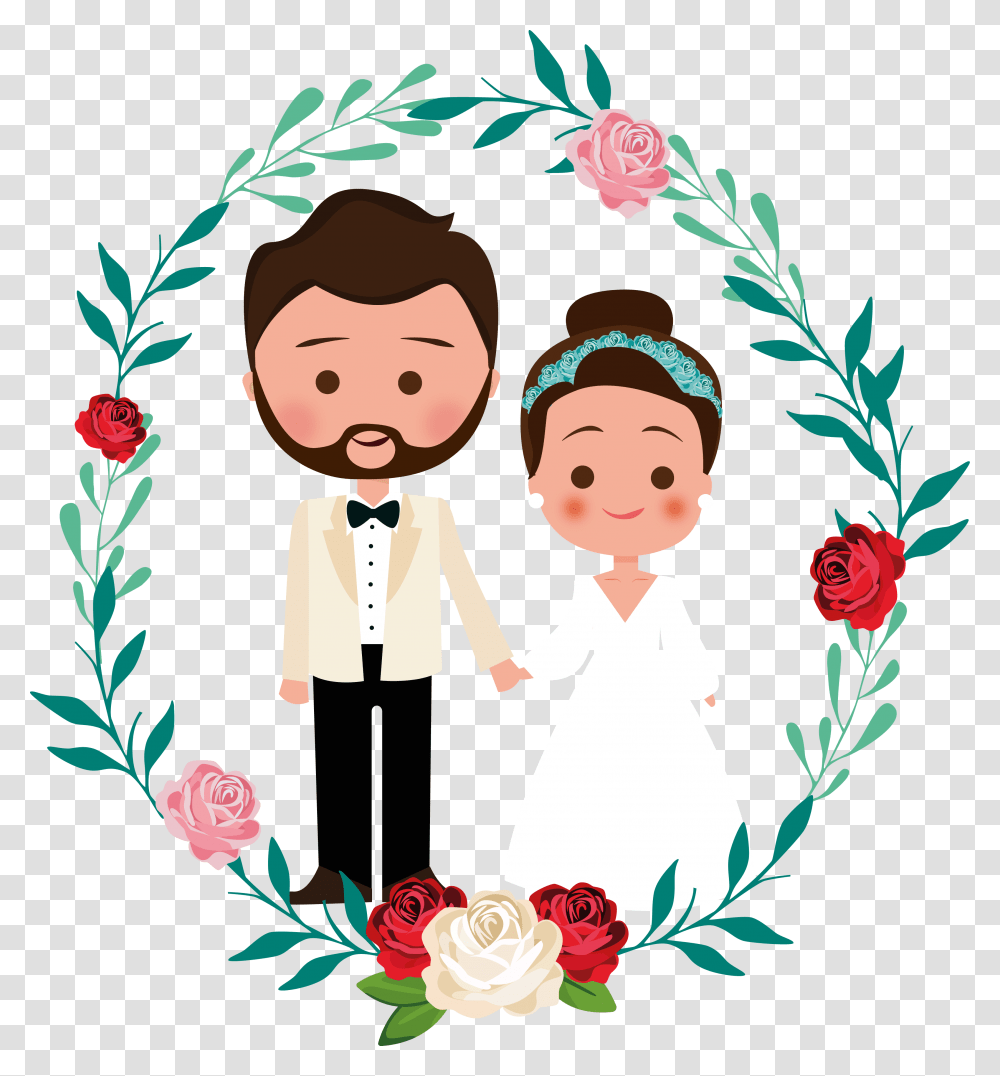 Wedding Floral Design Marriage Engagement Free Wedding Vector, Pattern, Rose Transparent Png