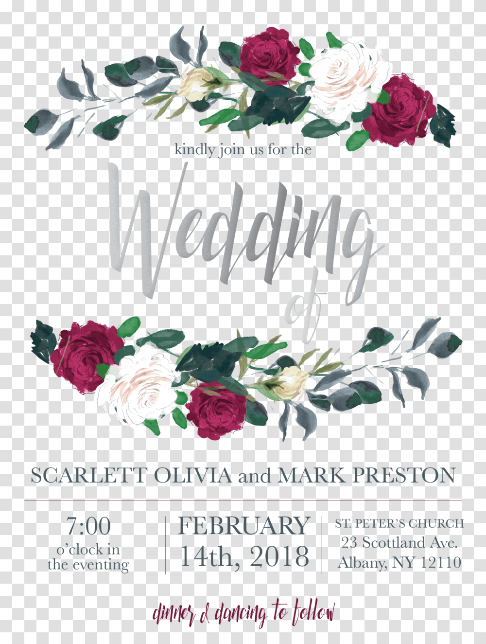 Wedding Flower Flower For Invitation, Floral Design, Pattern Transparent Png