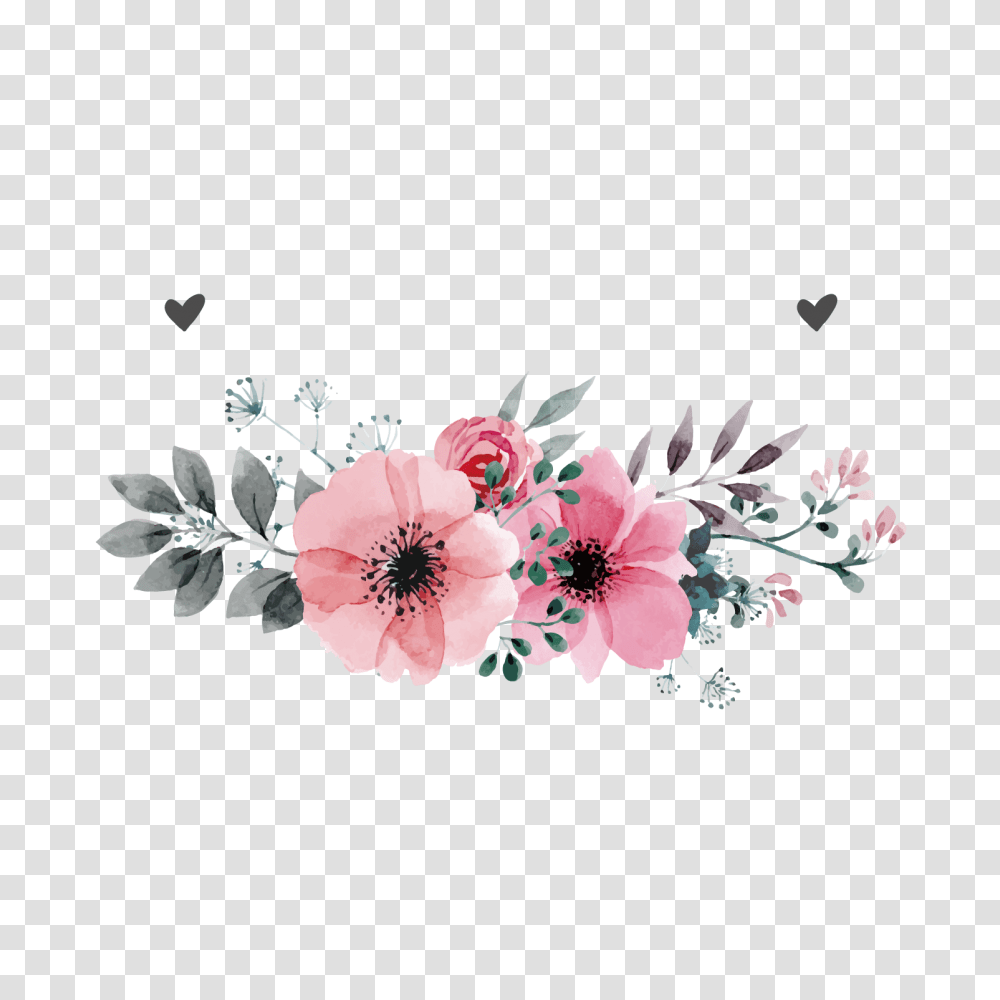 Wedding Flowers Picture Pink Flowers Vector, Graphics, Art, Floral Design, Pattern Transparent Png