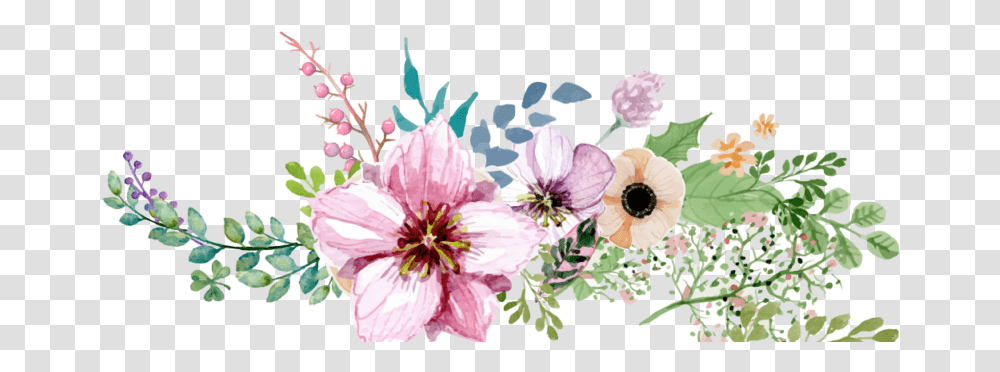 Wedding Flowers Vector Flower Border, Plant, Blossom, Hibiscus, Geranium Transparent Png