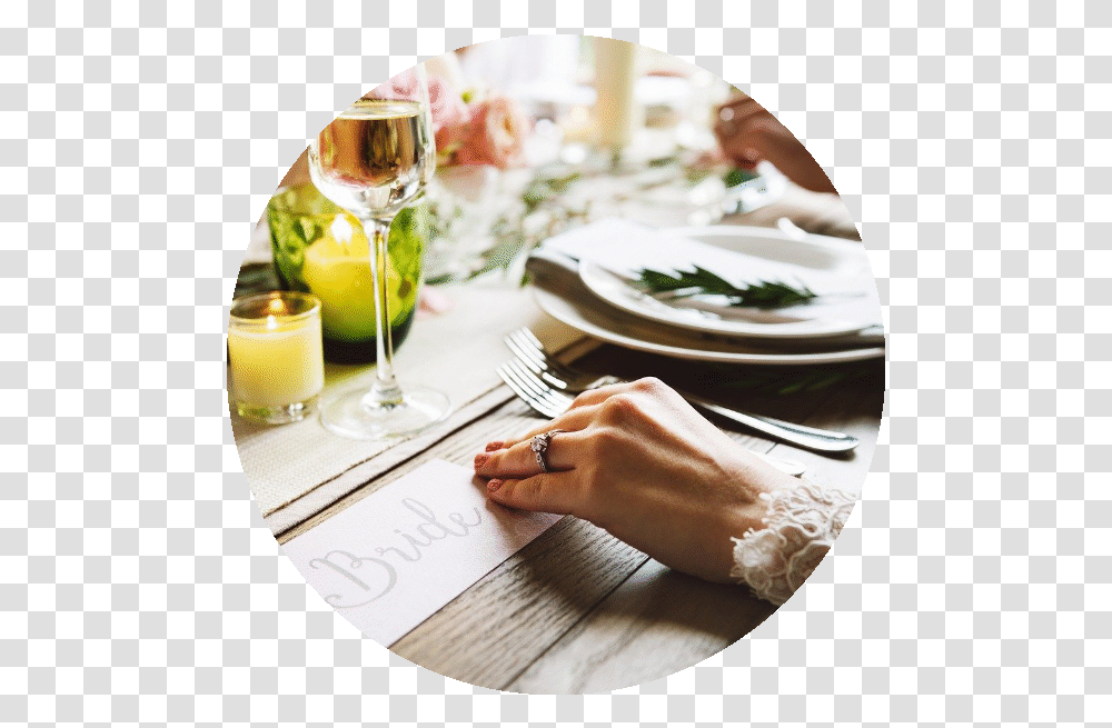 Wedding, Fork, Glass, Furniture, Table Transparent Png