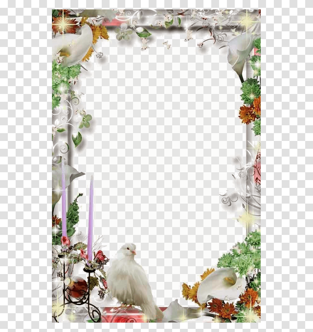 Wedding Frame, Floral Design, Pattern Transparent Png