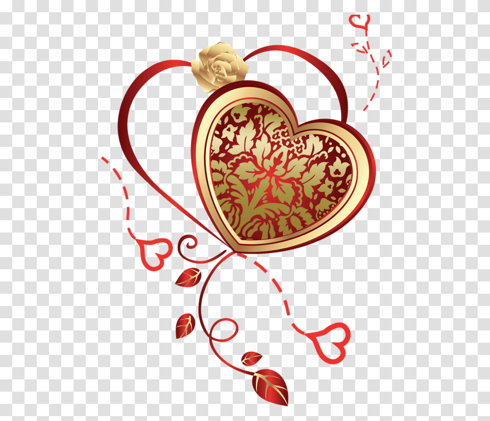 Wedding Heart, Pattern, Label Transparent Png