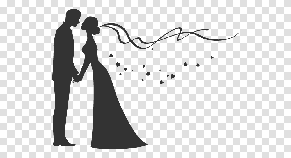 Wedding, Holiday, Silhouette, Person Transparent Png