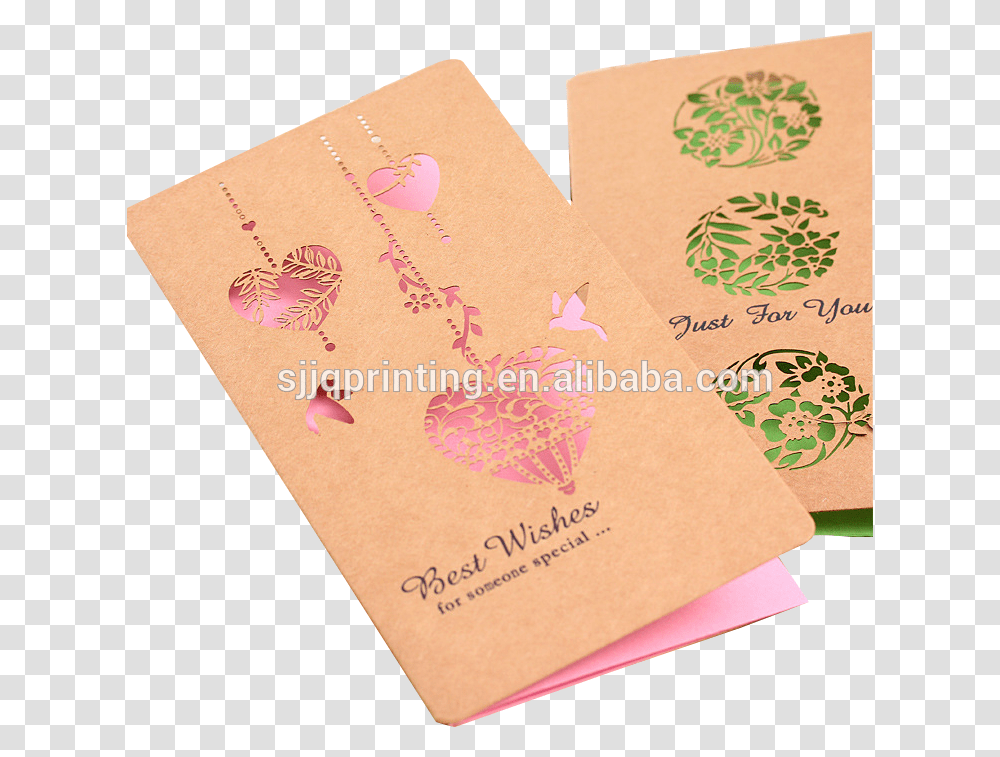 Wedding Invitation Cards Handmade Decoration Greeting Invitation, Envelope, Mail, Passport, Id Cards Transparent Png