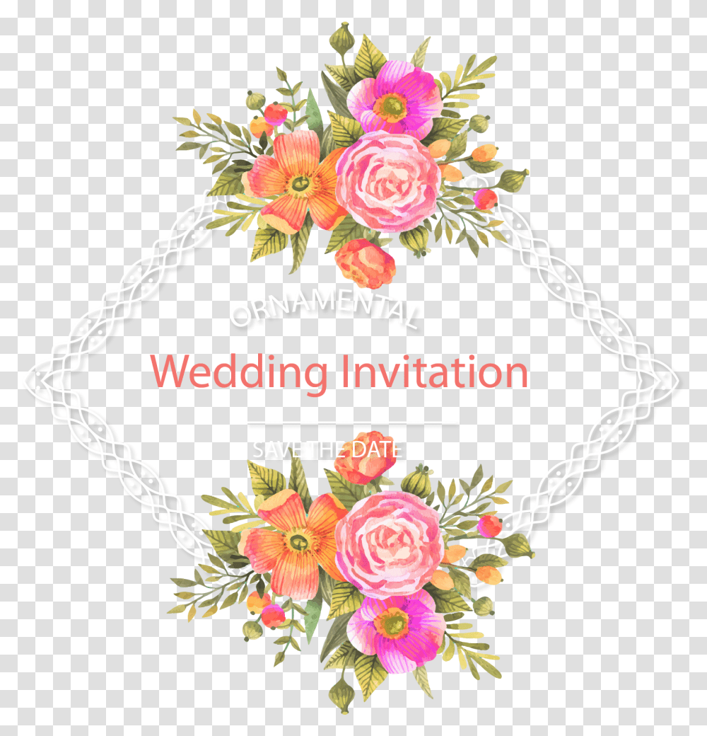 Wedding Invitation Flower Download Floral, Plant, Floral Design Transparent Png