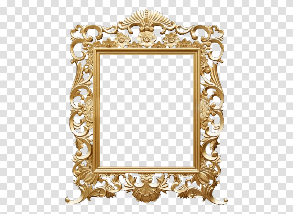 Wedding Invitation Frames And Borders, Mirror, Rug, Gate, Gold Transparent Png