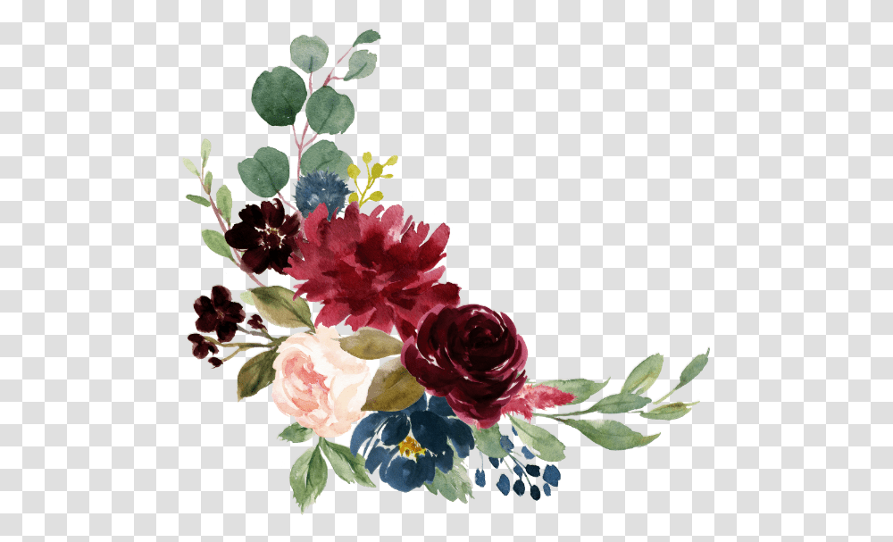 Wedding Invitation Maroon Watercolor Flower, Plant, Blossom, Geranium, Flower Arrangement Transparent Png