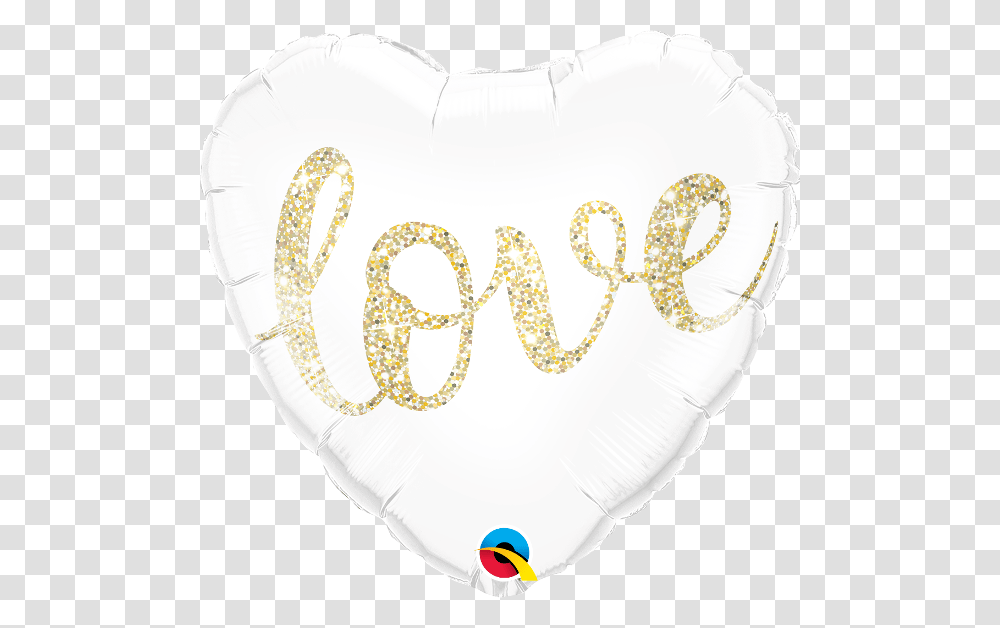 Wedding Love Gold Glitter Foil Balloon, Pillow, Cushion, Hand Transparent Png