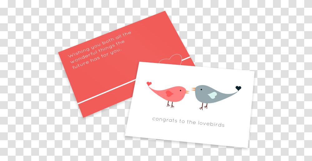 Wedding Lovebirds Card Template Preview Paper, Business Card, Animal Transparent Png
