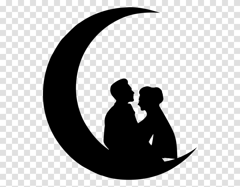 Wedding Man And Woman Silhouette, Gray, World Of Warcraft Transparent Png