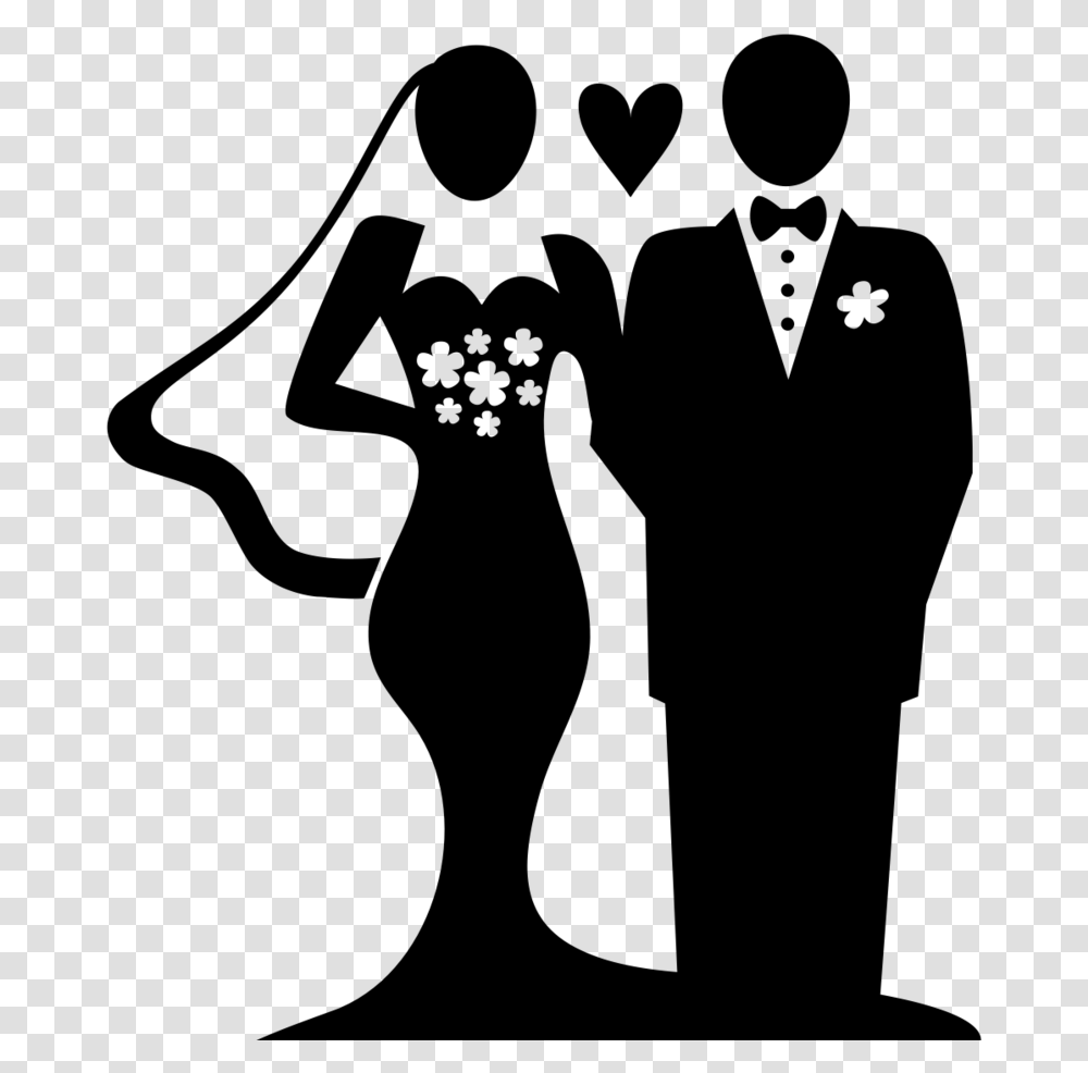 Wedding Party Silhouette Wedding Photography Icon, Gray, World Of Warcraft Transparent Png