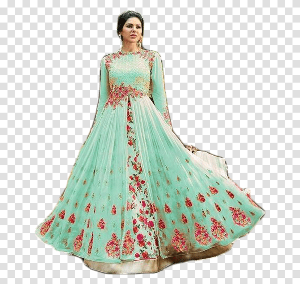 Wedding Party Wear Dresses For Women, Apparel, Person, Human Transparent Png