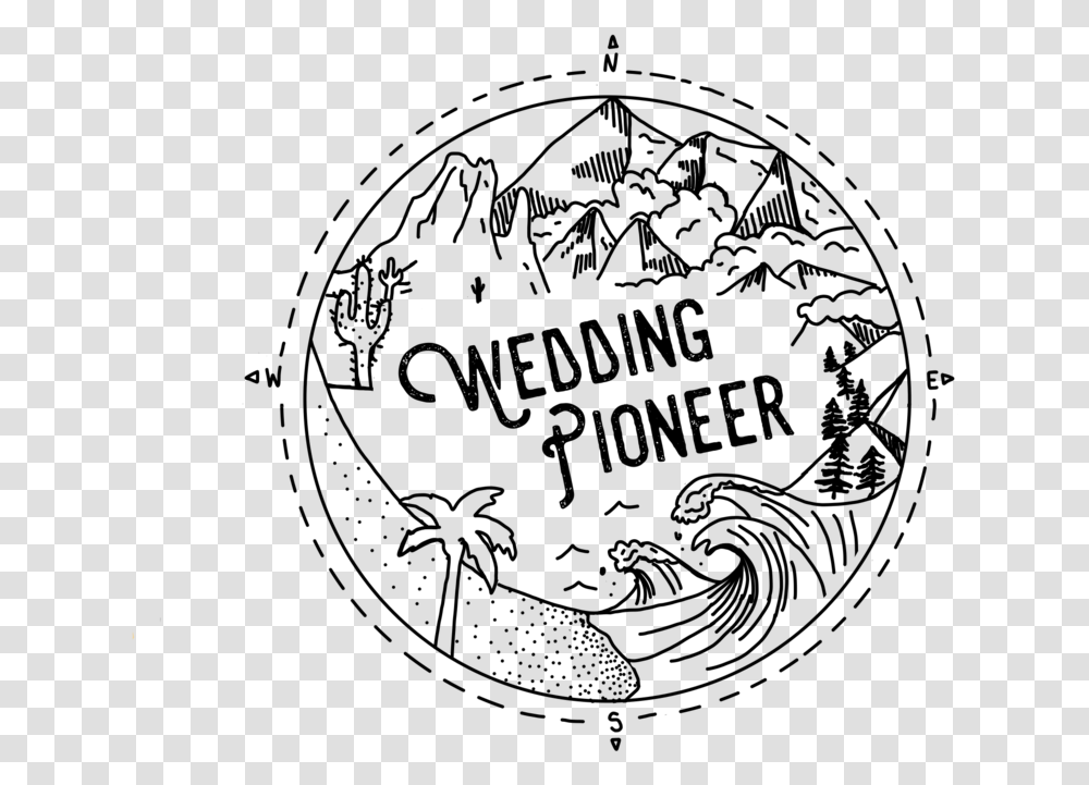 Wedding Pioneer Logo, Outdoors, Nature, Gray, Bird Transparent Png