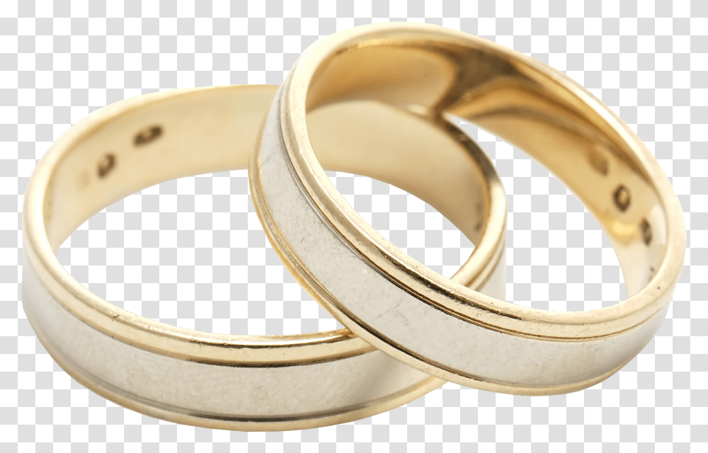 Wedding Ring Clipart Jewelry Images Free White Gold With Yellow Gold Lining Rings Transparent Png