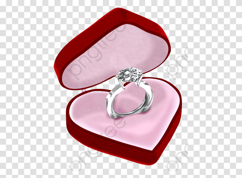 Wedding Rings Clipart Vintage Engagement Ring Box Wedding Ring Box Red, Accessories, Accessory, Jewelry, Silver Transparent Png