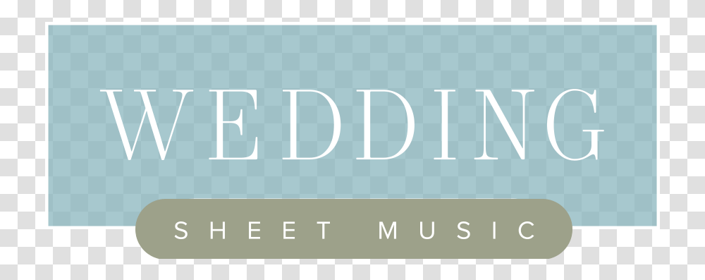 Wedding Sheet Music Tan, Word, Alphabet, Number Transparent Png