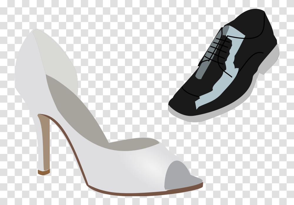 Wedding Shoes Clipart, Apparel, Footwear, High Heel Transparent Png