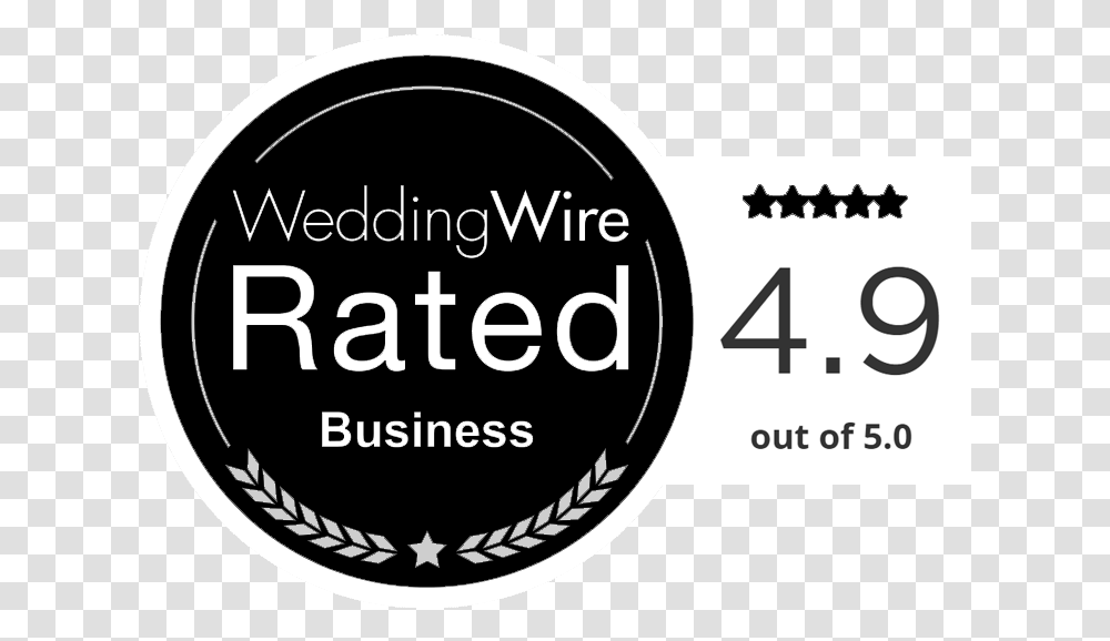 Wedding Wire Rated Business Wedding Wire, Number, Label Transparent Png