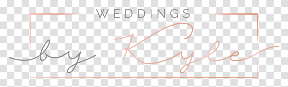 Weddings By Kyle Handwriting, Bow, Alphabet, Blackboard Transparent Png