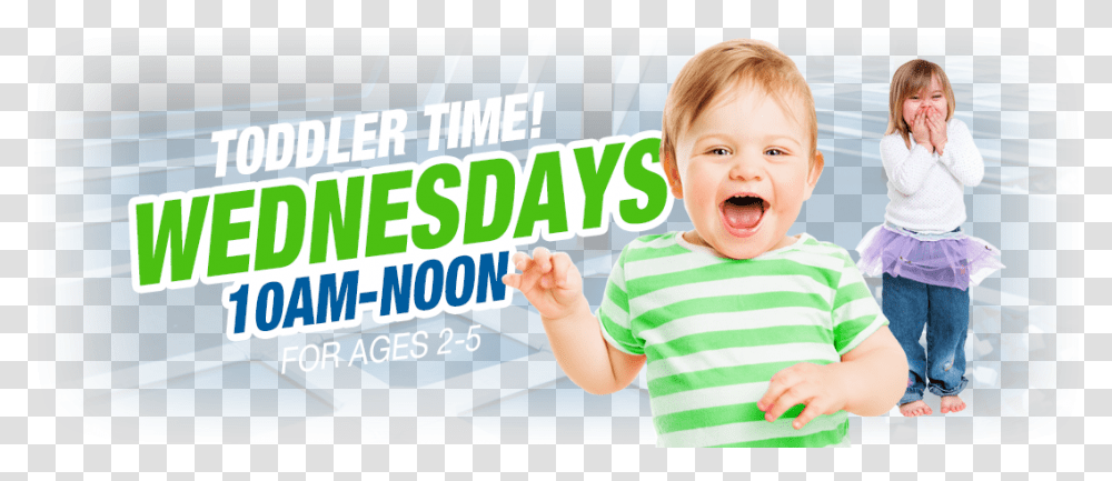 Wednesdays From 10am To Noon Toddler, Face, Person, Smile, Laughing Transparent Png