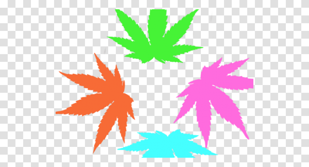 Weed Clipart Rainbow Rainbow Weed Leaf, Plant, Tree, Maple Leaf, Poster Transparent Png