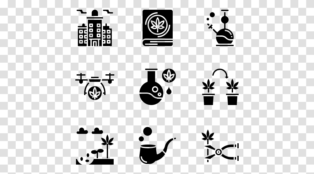 Weed Icon Pack Highlight, Gray, World Of Warcraft Transparent Png