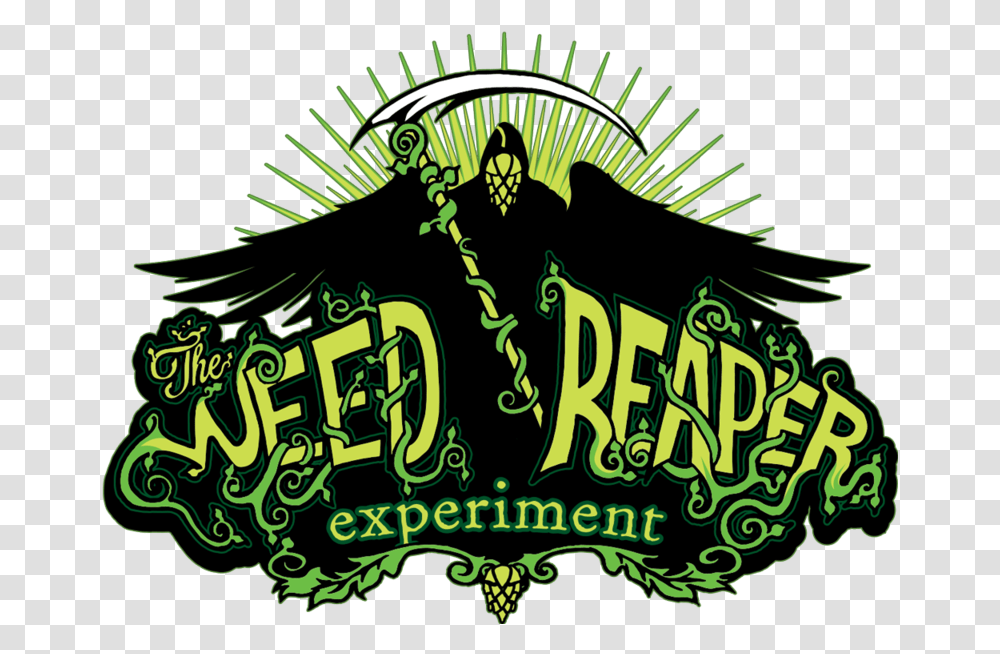 Weed Reaper Experiment Brewery, Green, Poster, Crowd Transparent Png