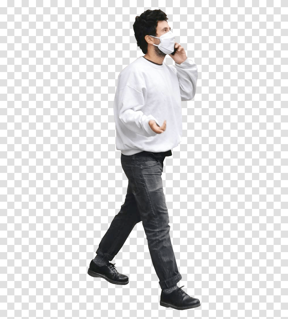 Week Architecture Cutout People Week Architecture People Cutout Mask, Clothing, Person, Female, Pants Transparent Png