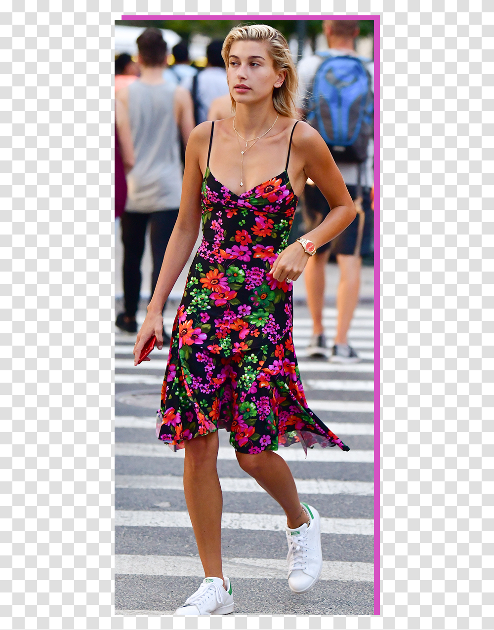 Week In Fashion Glenn Close Is A Red Carpet Standout Hailey Baldwin Mini Vestidos, Shoe, Footwear, Person Transparent Png