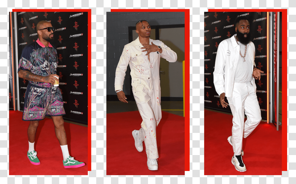 Week In Fashion The Houston Rockets Make A Redcarpet Performance, Person, Shoe, Footwear Transparent Png