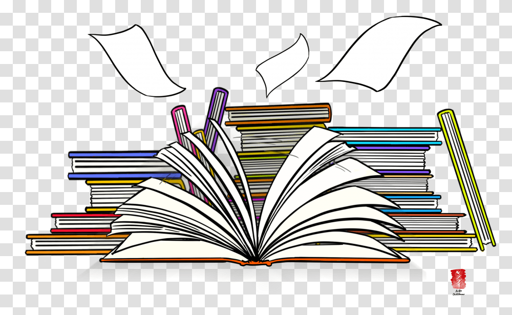 Weekly Book Column Many Books, Paper Transparent Png