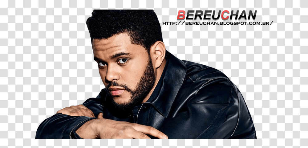 Weeknd New Hair Starboy Download Weeknd Gq, Face, Person, Jacket, Coat Transparent Png