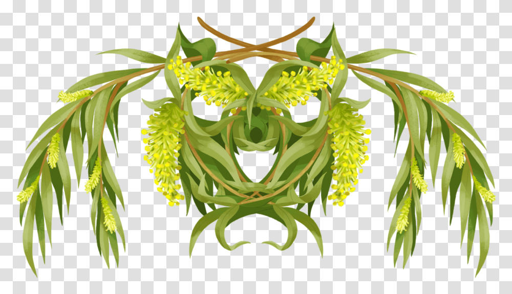 Weeping Willow Recovery Flexibility Illustration, Plant, Flower, Blossom, Wasp Transparent Png
