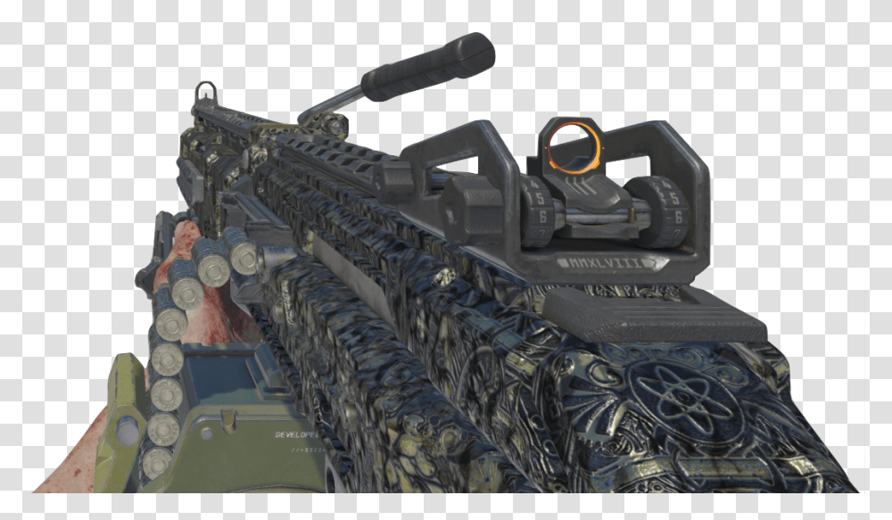 Weevil Bo3 Sniper Rifle, Weapon, Spaceship, Aircraft, Vehicle Transparent Png