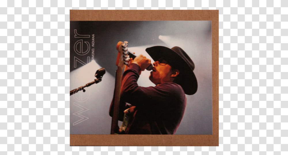 Weezer Live Show Cds Poster, Person, Hat, Leisure Activities Transparent Png