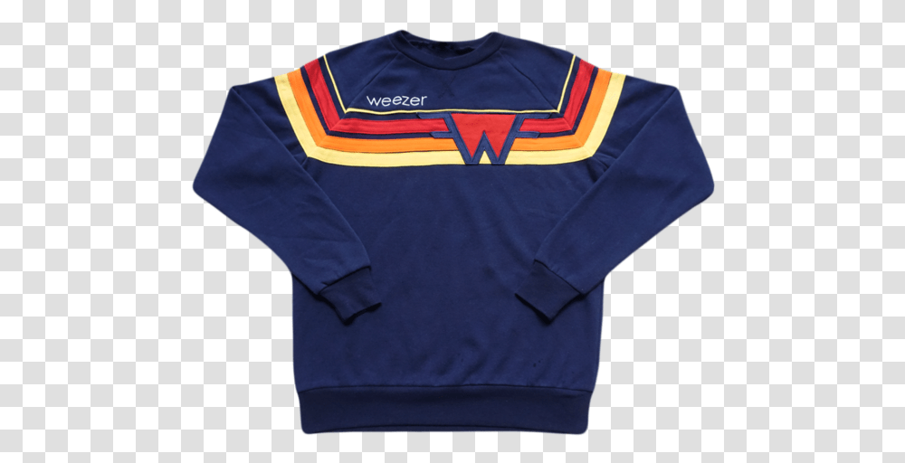 Weezer Sweater, Apparel, Sweatshirt, Sleeve Transparent Png