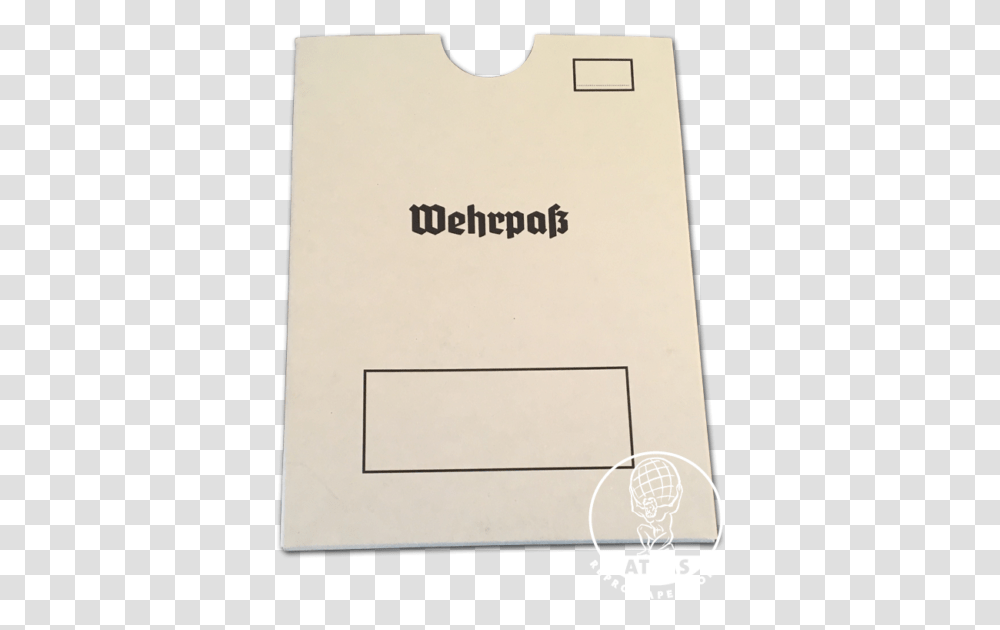 Wehrpass Slip Cover Paper, Page, Label, Poster Transparent Png