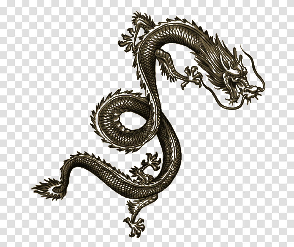 Wei Shen Tatt Dragon Tattoo Arm Chinese Dragon Tattoo, Snake, Reptile, Animal,  Transparent Png