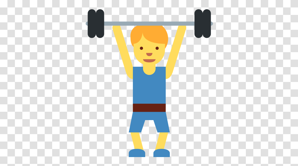 Weight Lifter Emoji Meaning With Emoji Weights, Poster, Girl, Female, Text Transparent Png