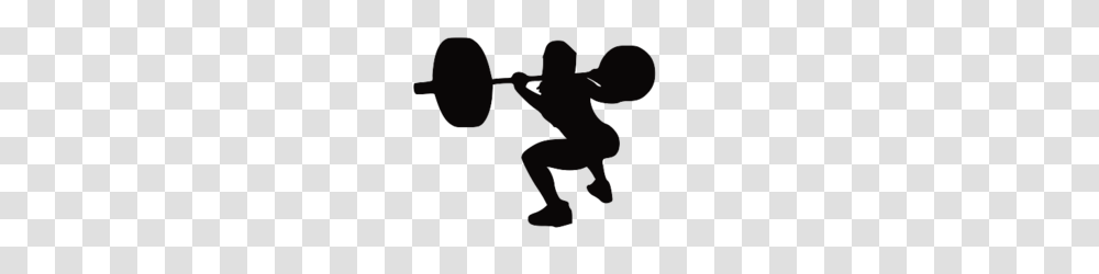 Weight Lifting Squat Image, Cupid, Silhouette, Person, Human Transparent Png
