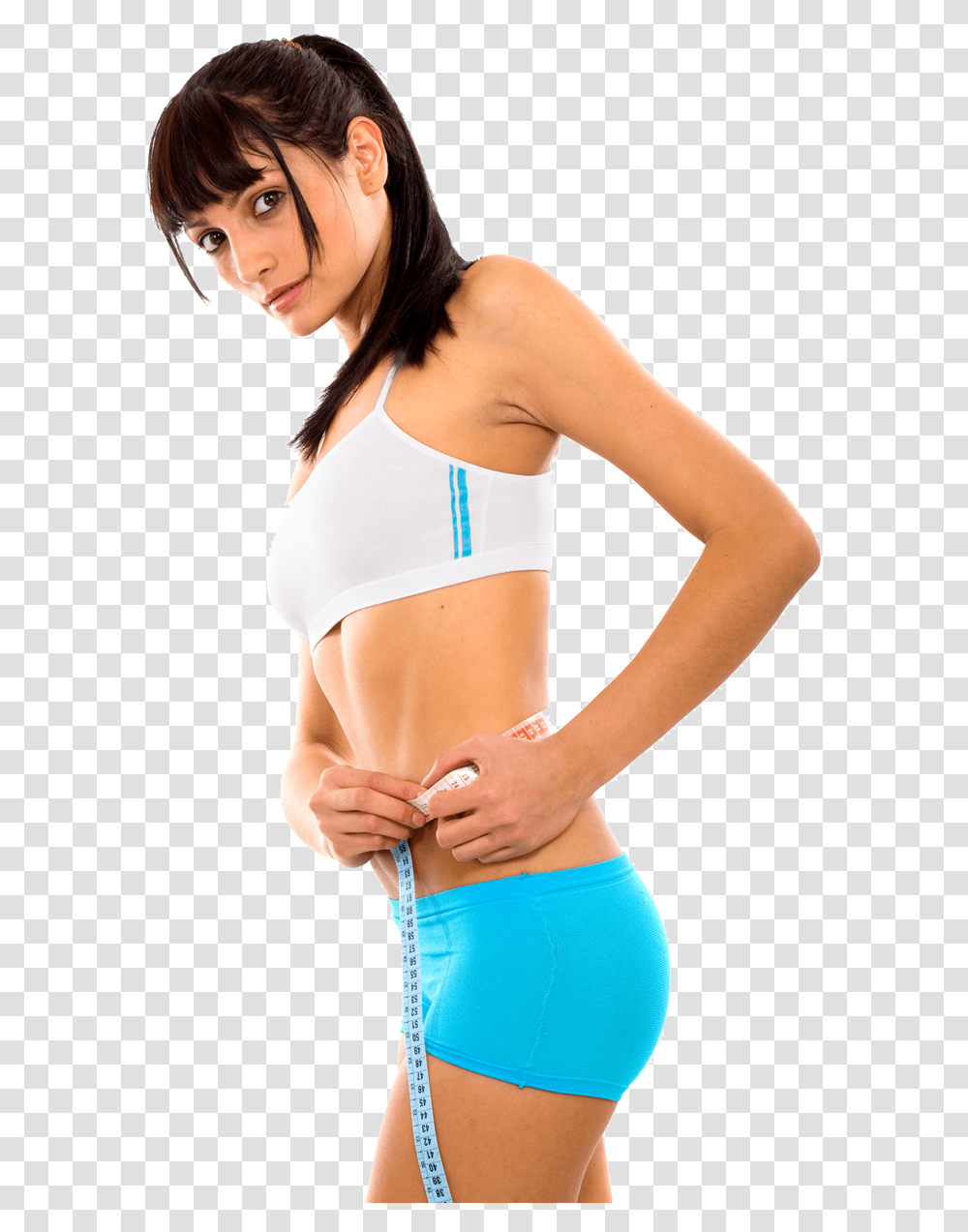 Weight Loss Download Hd Image Weight Loss Girl, Lingerie, Underwear, Person Transparent Png